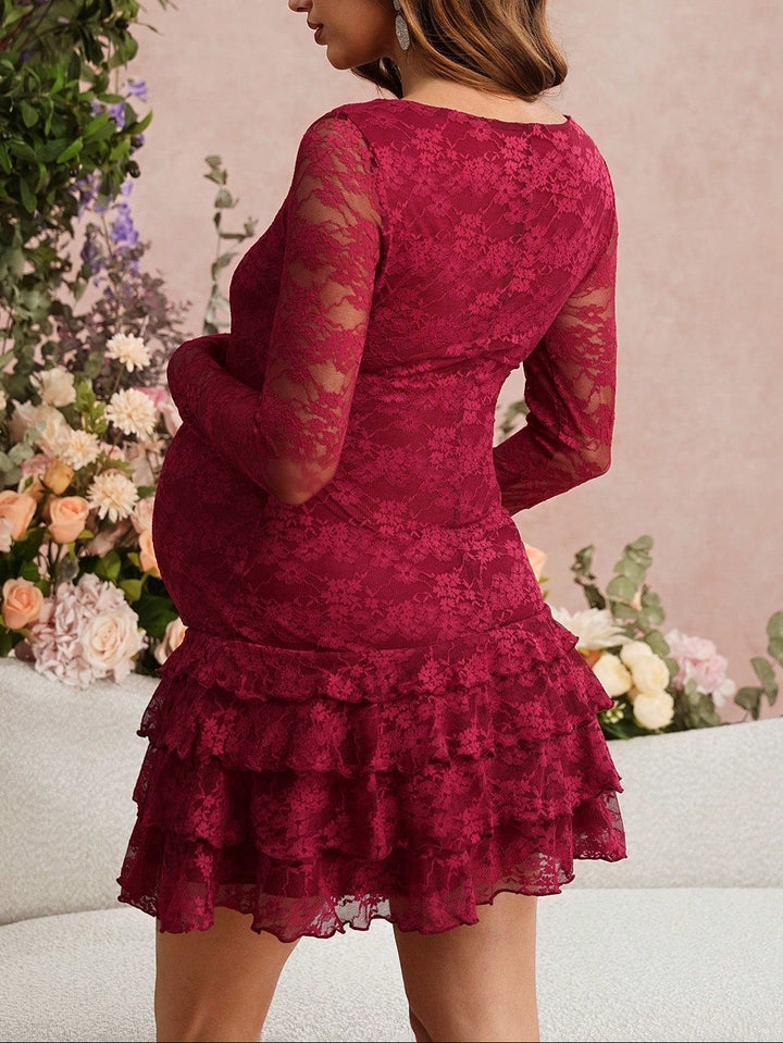 Rochie mini SHEIN, vișiniu