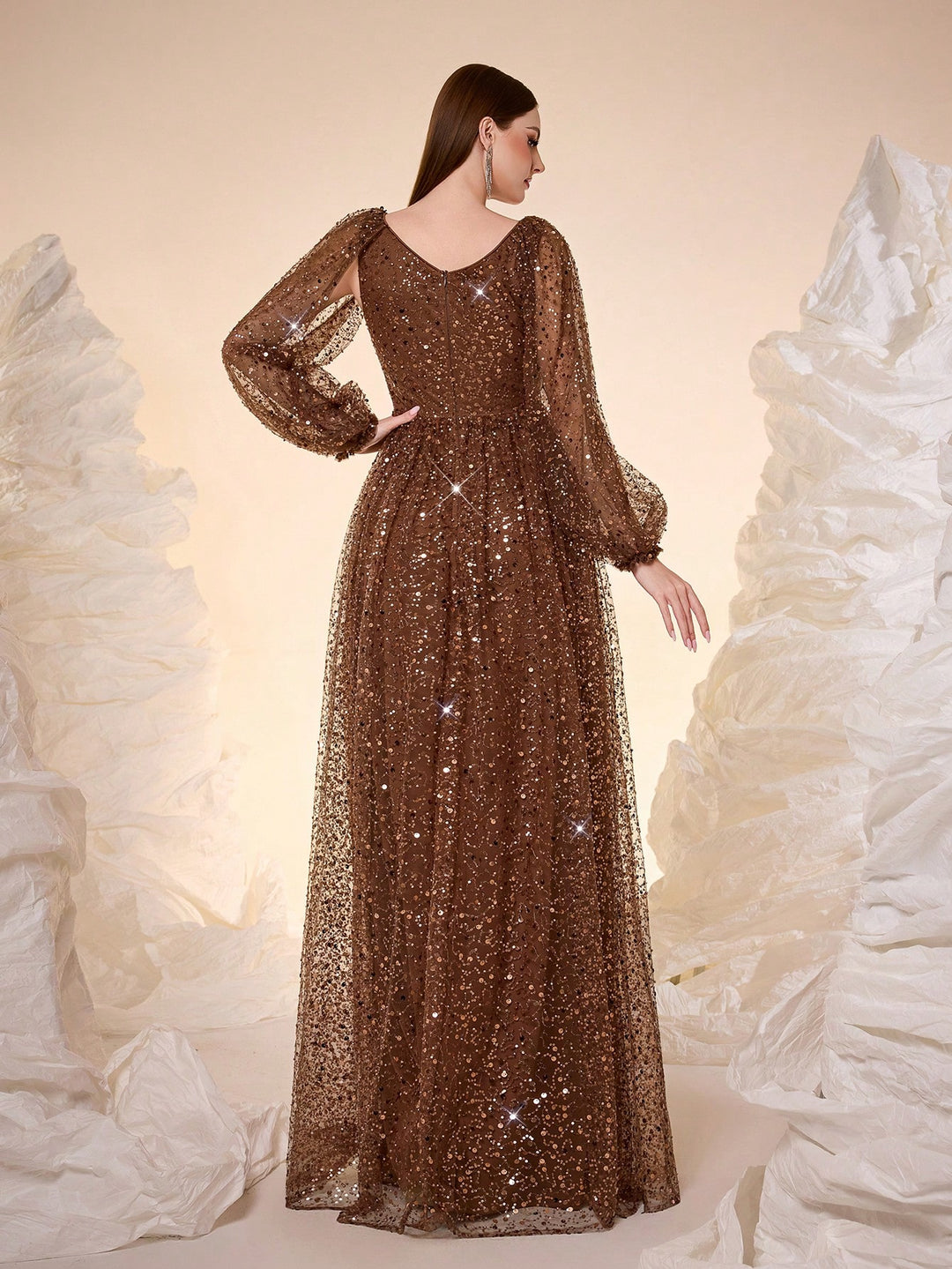 Rochie SHEIN, maro