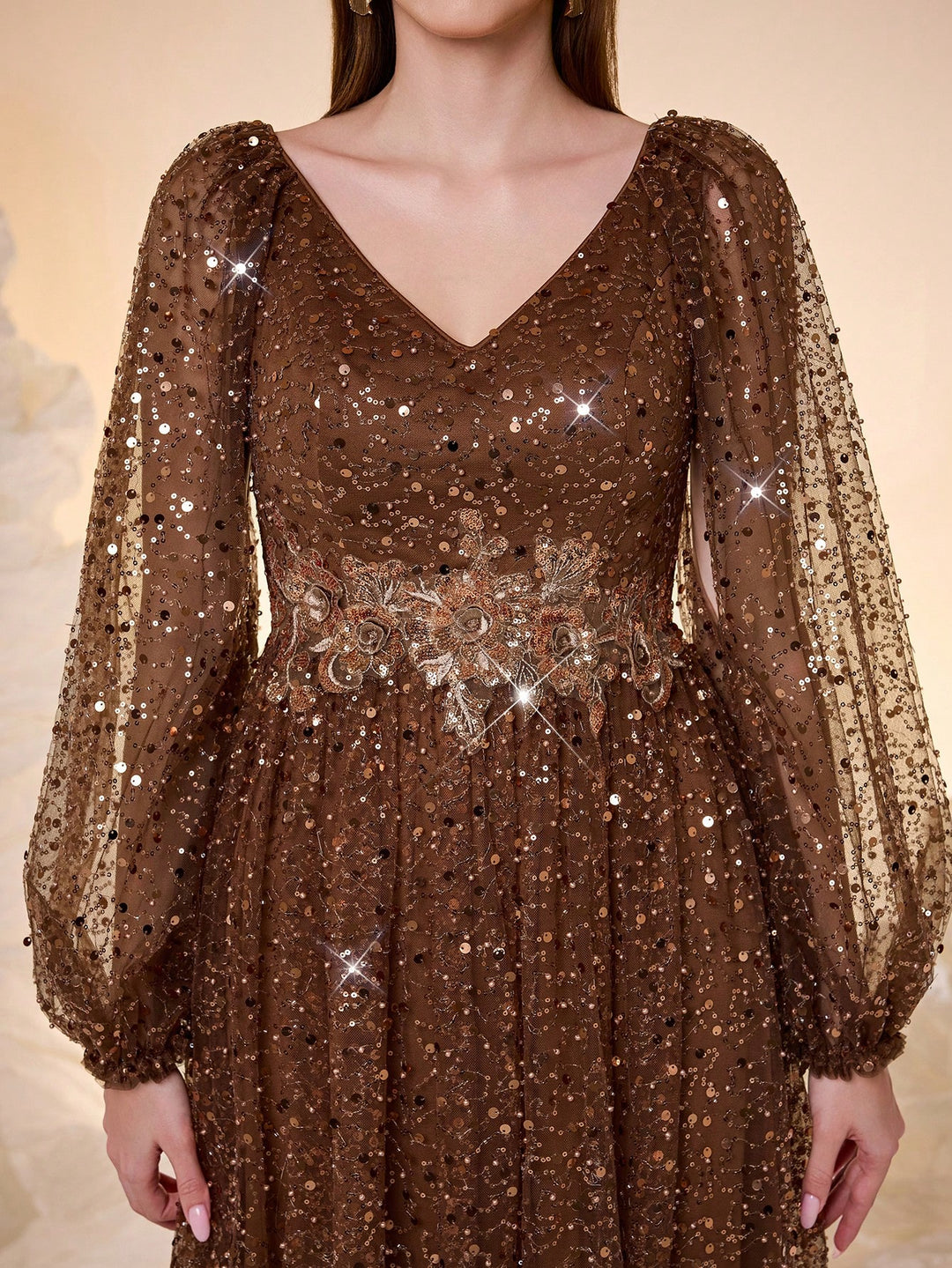 Rochie SHEIN, maro