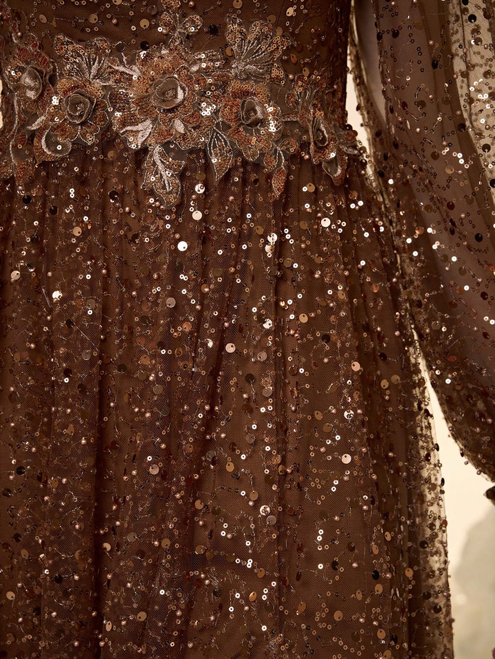 Rochie SHEIN, maro