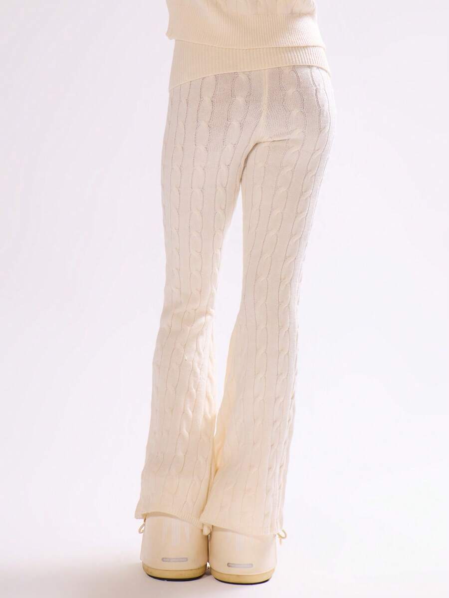 Pantaloni SHEIN, crem
