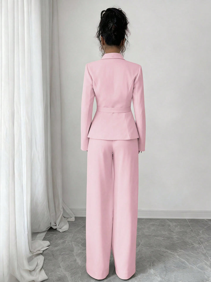 Costum SHEIN, roz