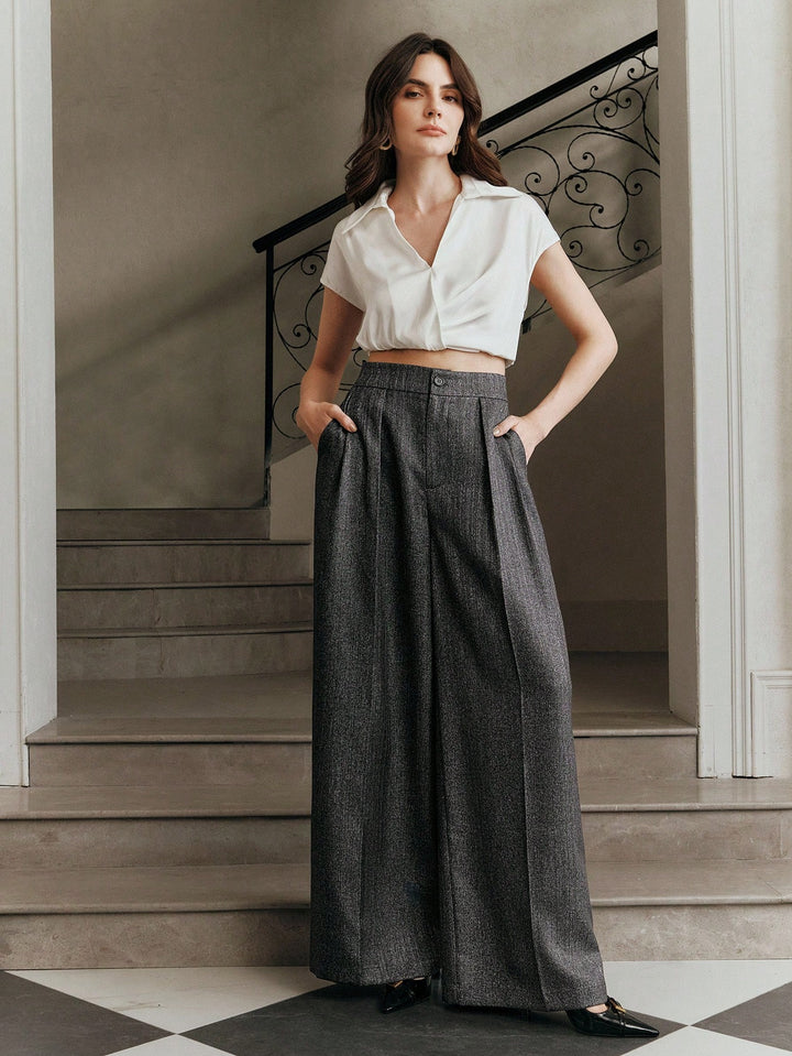 Pantaloni SHEIN, gri