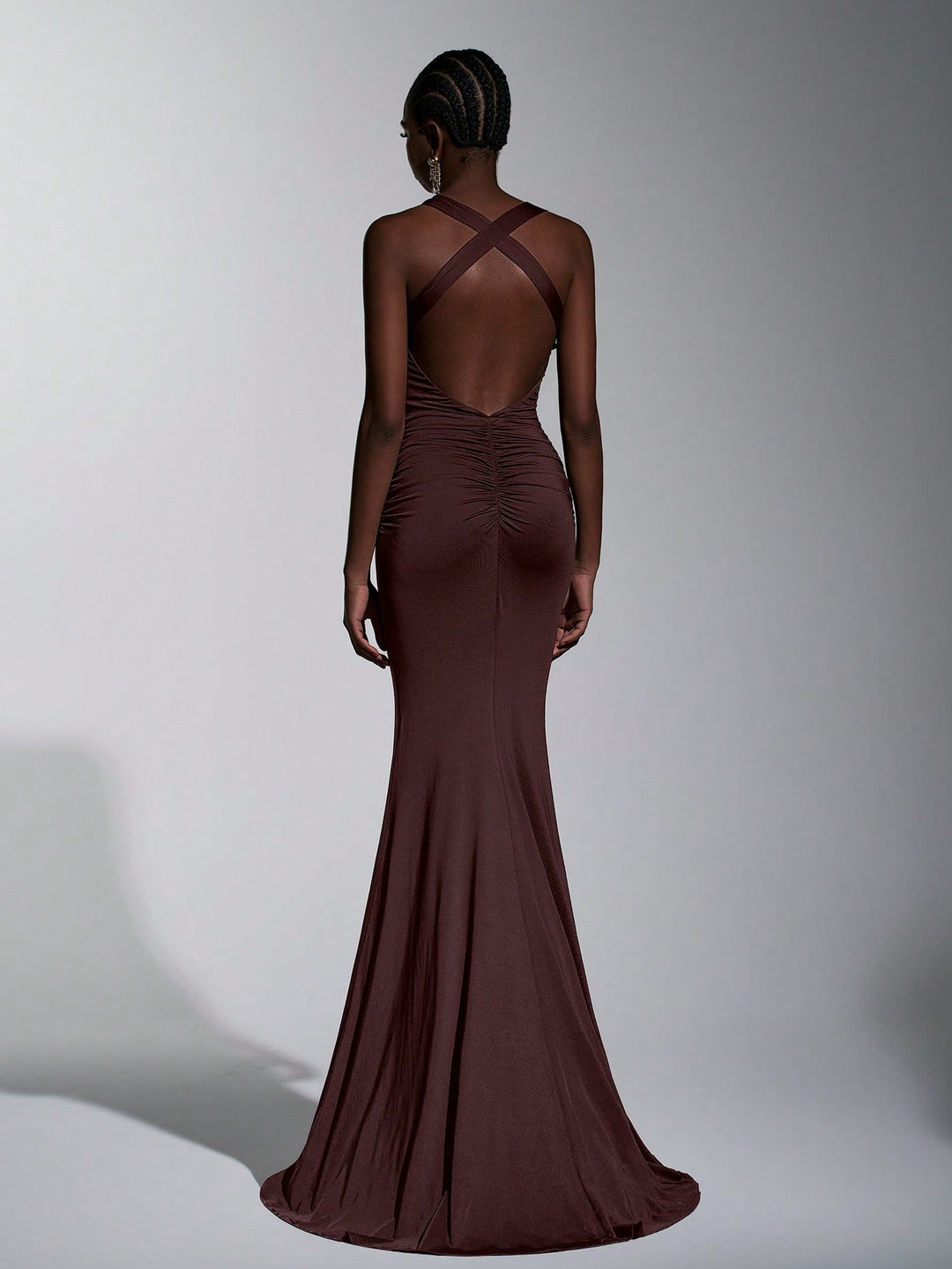 Rochie SHEIN, maro