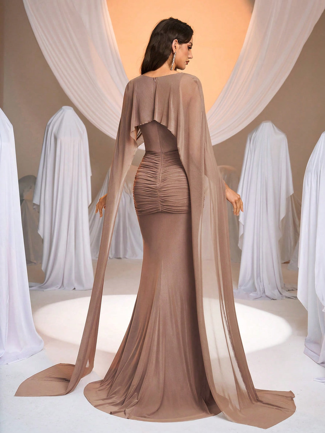 Rochie SHEIN, maro