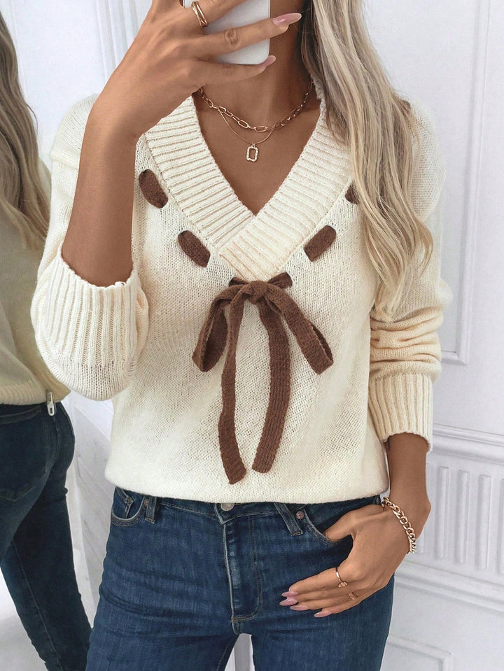 Pulover SHEIN, crem