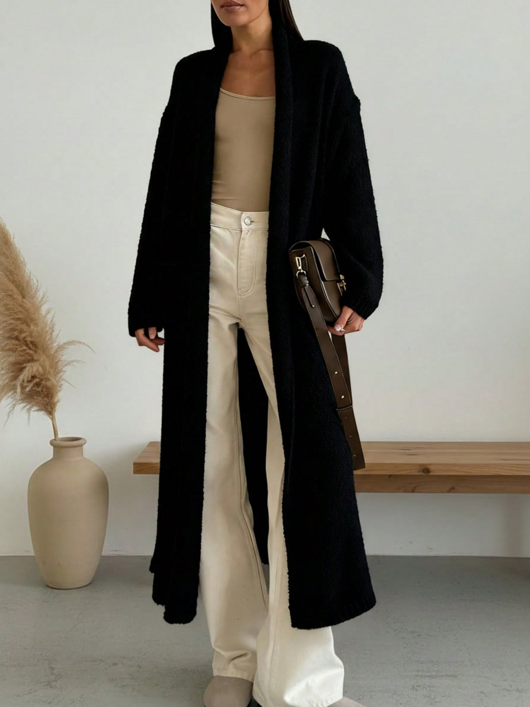 Cardigan SHEIN, negru