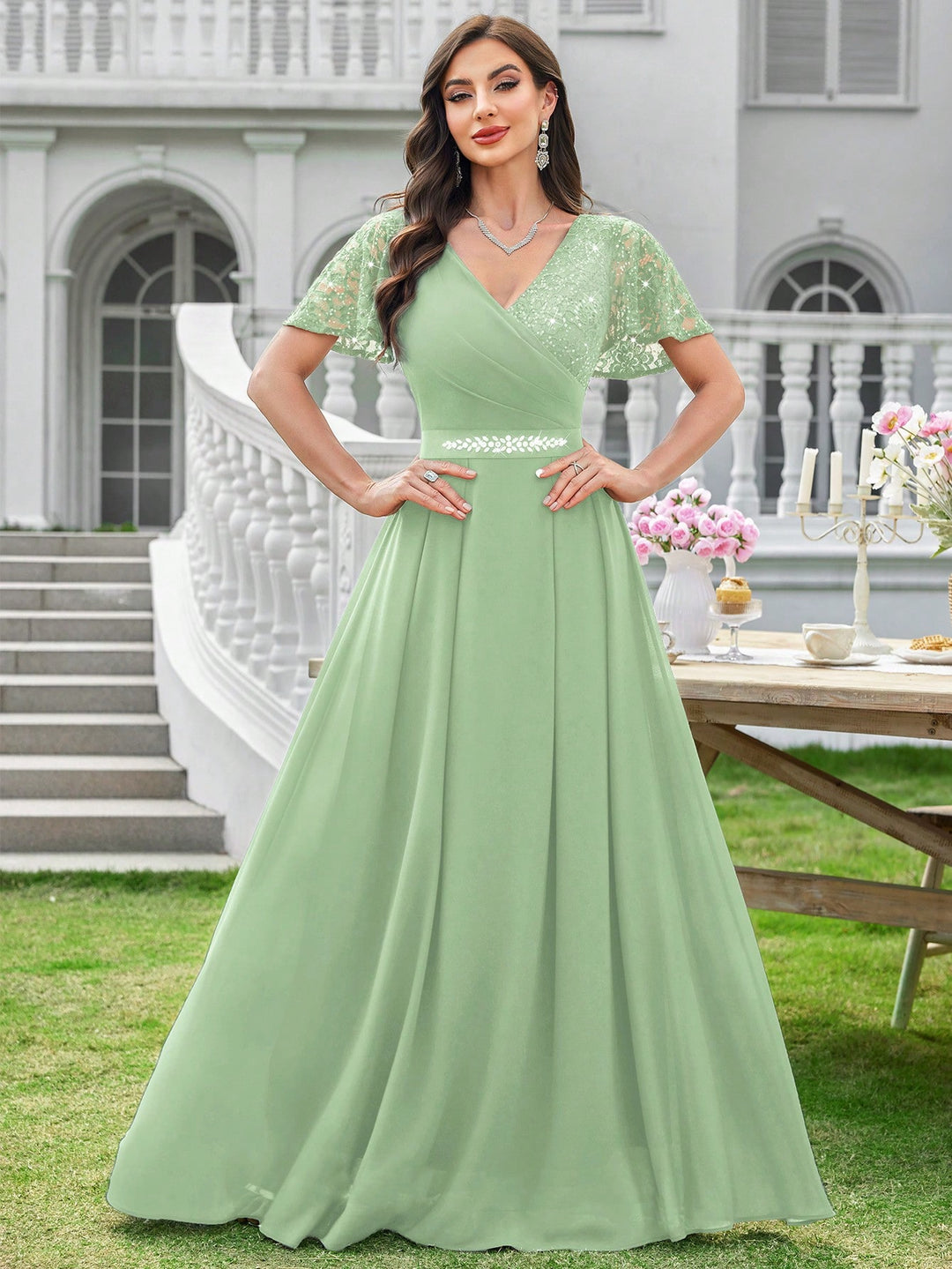 Rochie SHEIN, verde