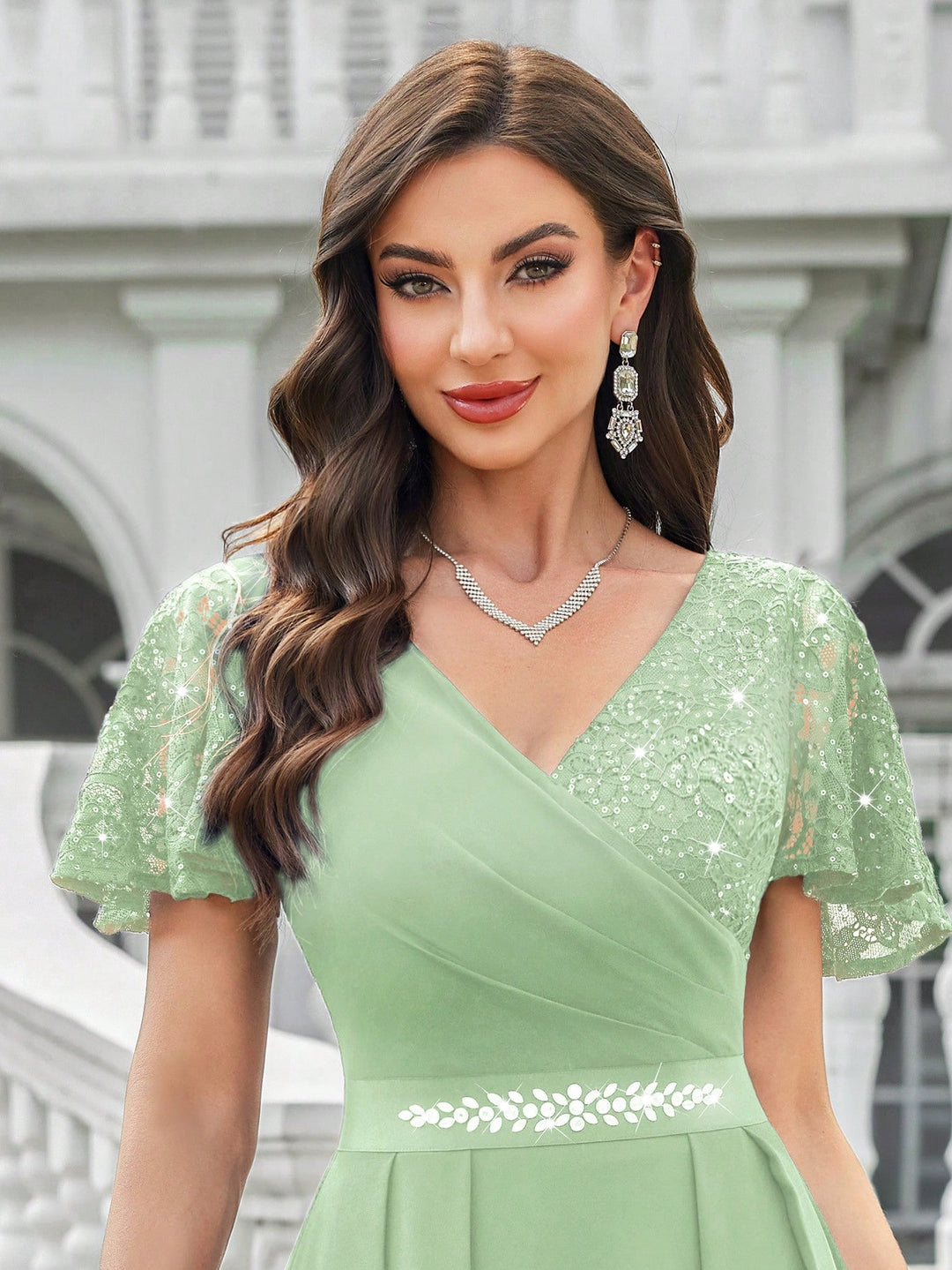Rochie SHEIN, verde