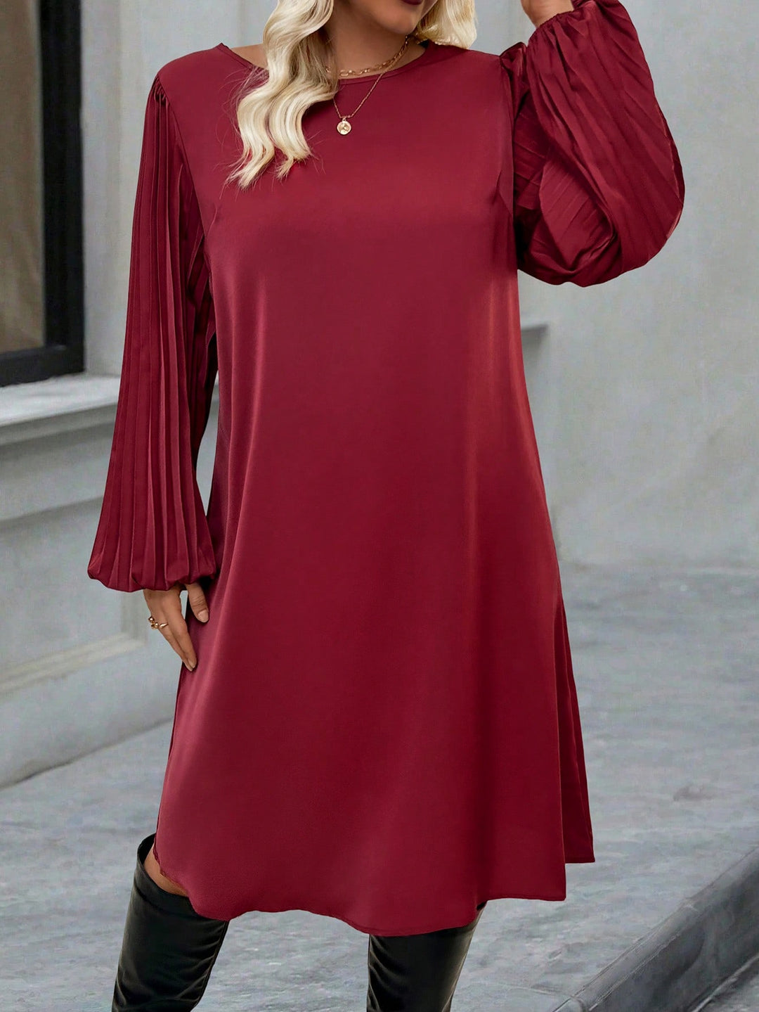 Rochie mini SHEIN, vișiniu