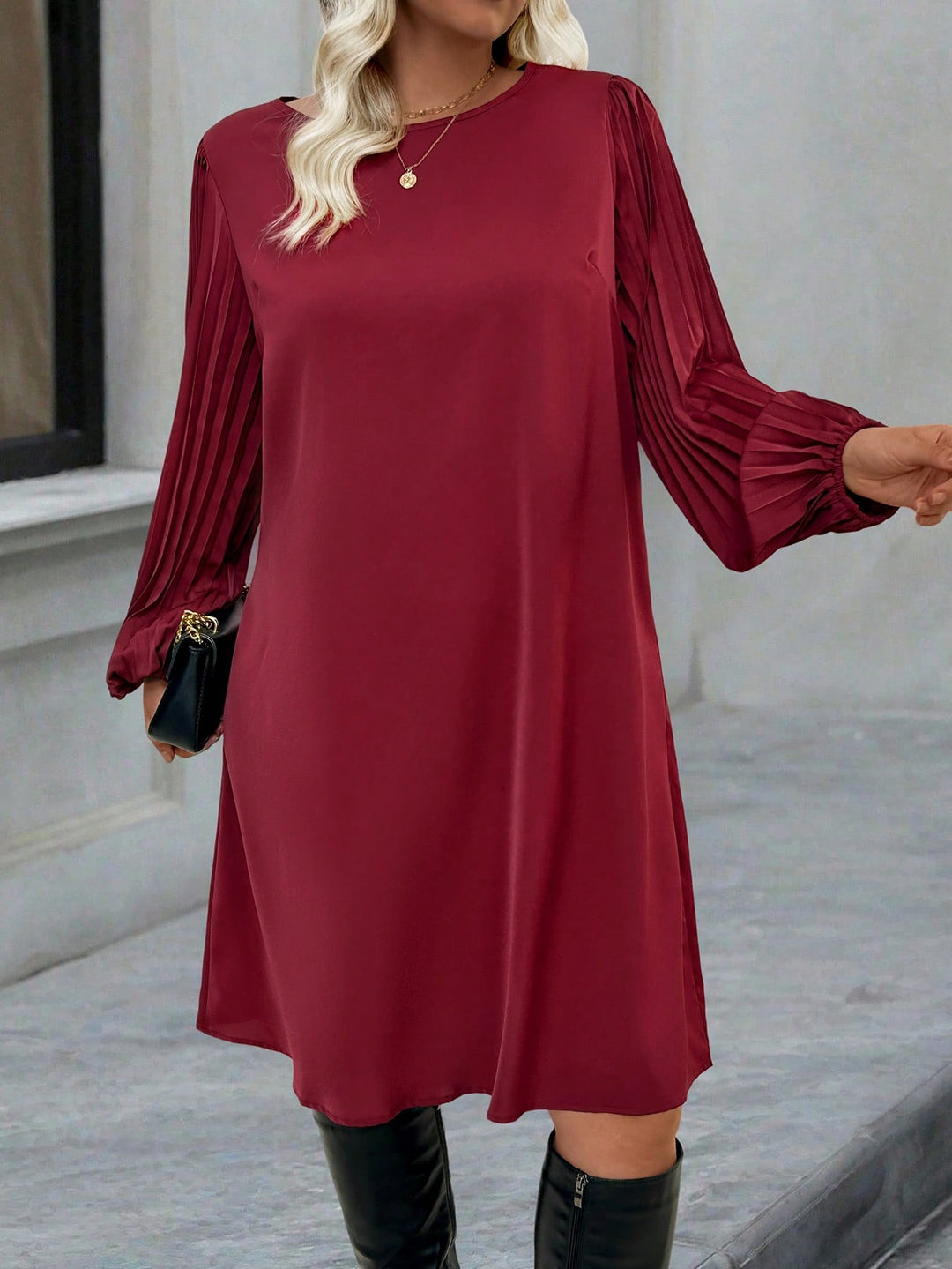 Rochie mini SHEIN, vișiniu
