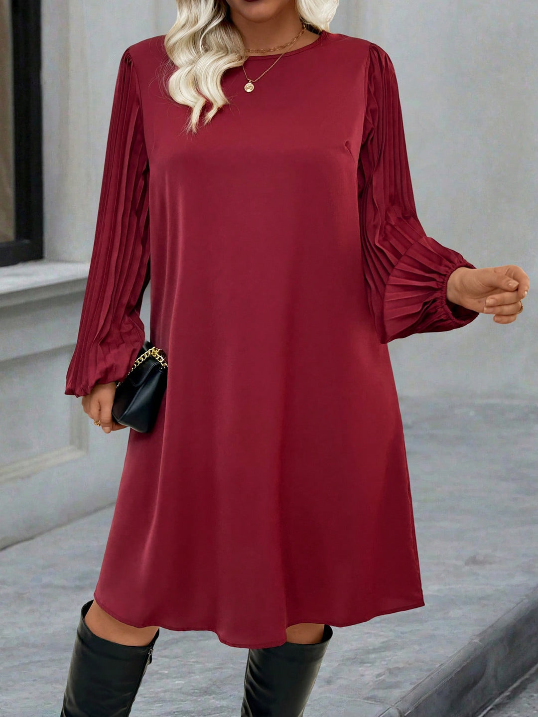 Rochie mini SHEIN, vișiniu