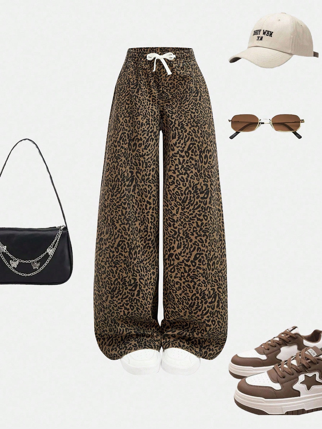 Jeans SHEIN, maro