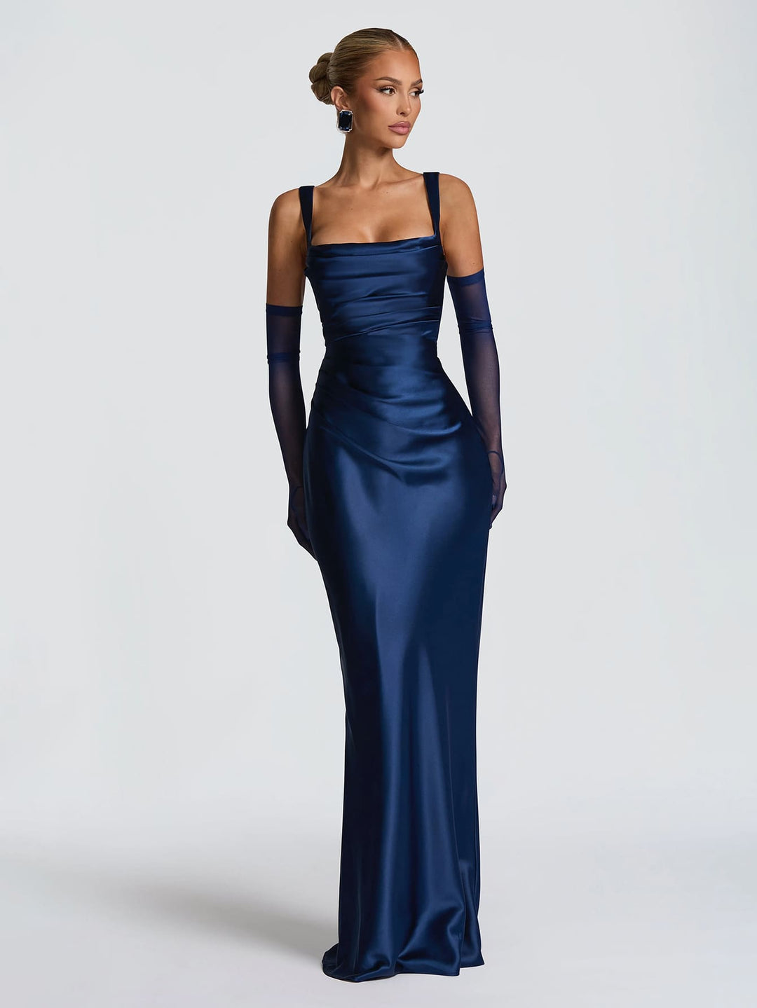 Rochie maxi SHEIN, albastru