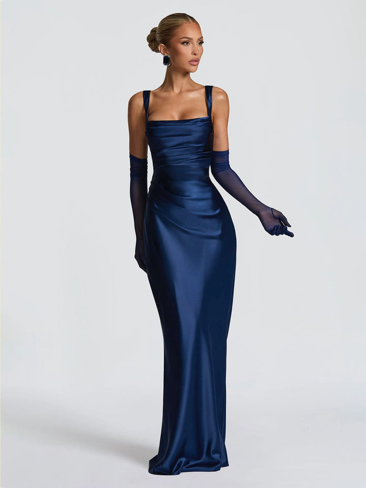Rochie maxi SHEIN, albastru