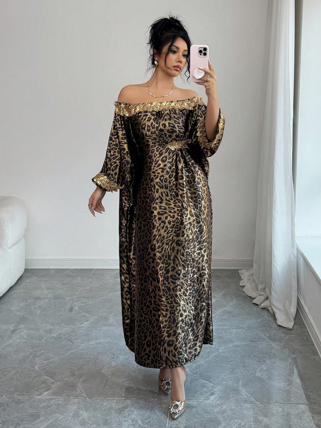 Rochie maxi SHEIN, mix culori