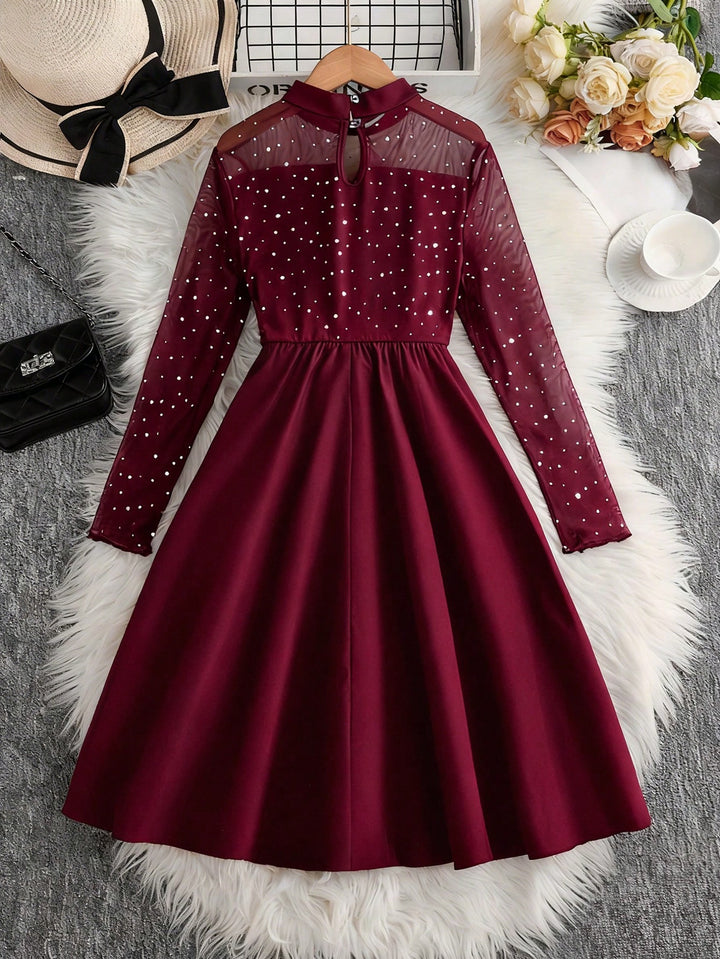 Rochie SHEIN, vișiniu