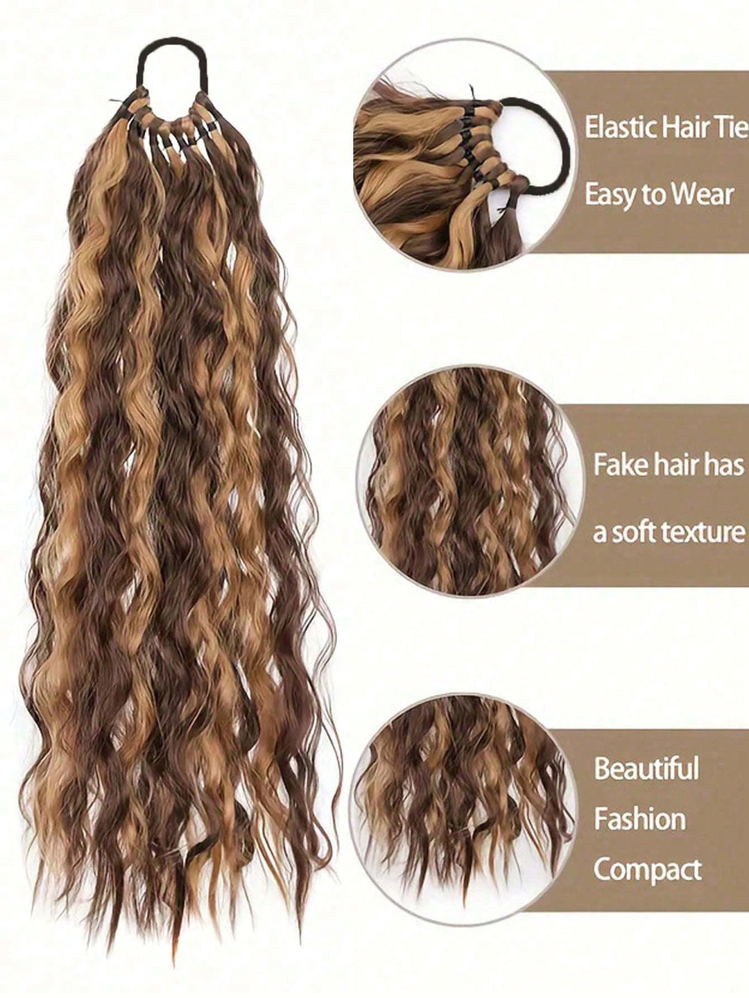 Elastic de păr SHEIN, mix culori