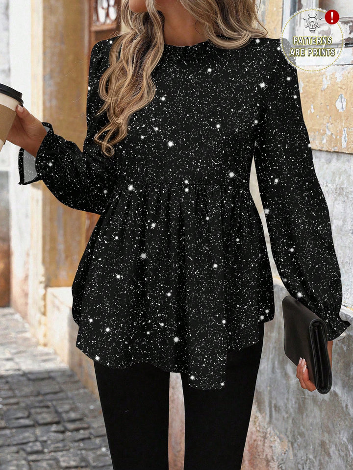 Rochie babydoll SHEIN, mix culori