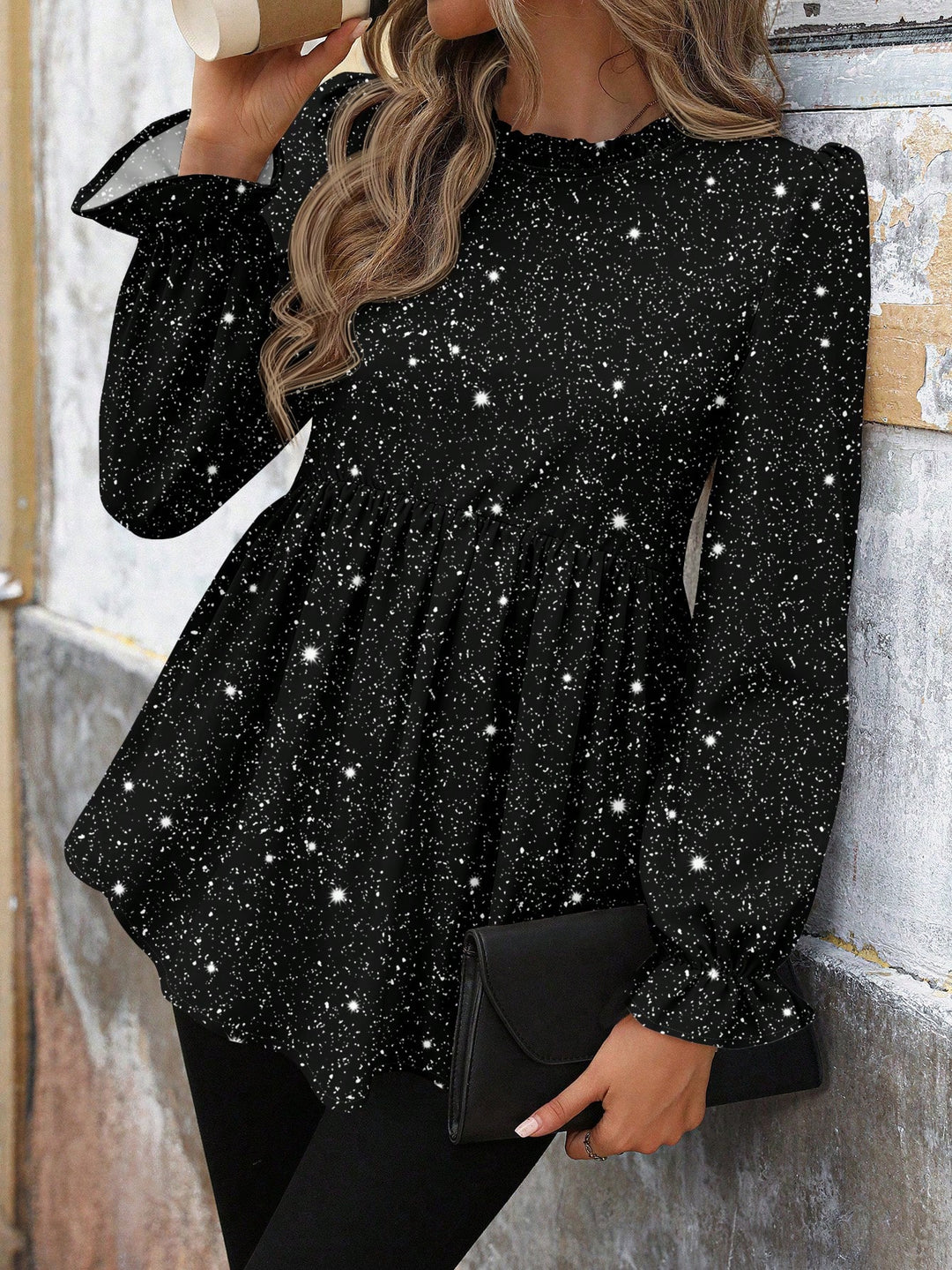 Rochie babydoll SHEIN, mix culori