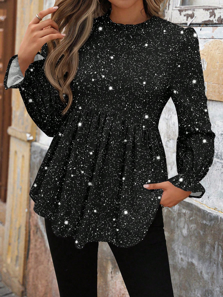 Rochie babydoll SHEIN, mix culori