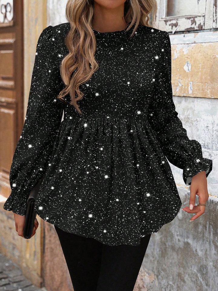 Rochie babydoll SHEIN, mix culori