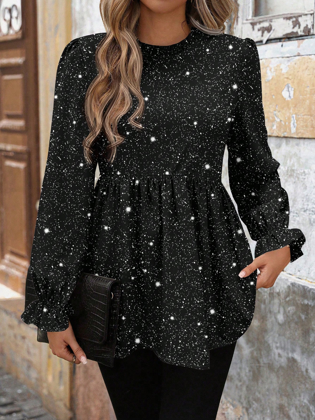 Rochie babydoll SHEIN, mix culori