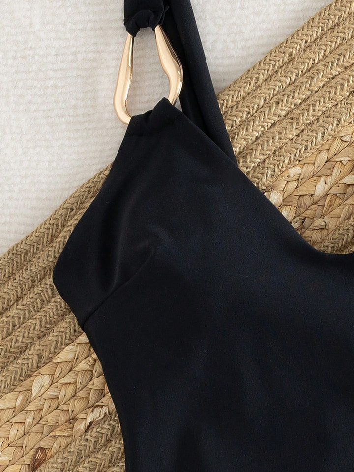 Costum de baie întreg SHEIN, negru