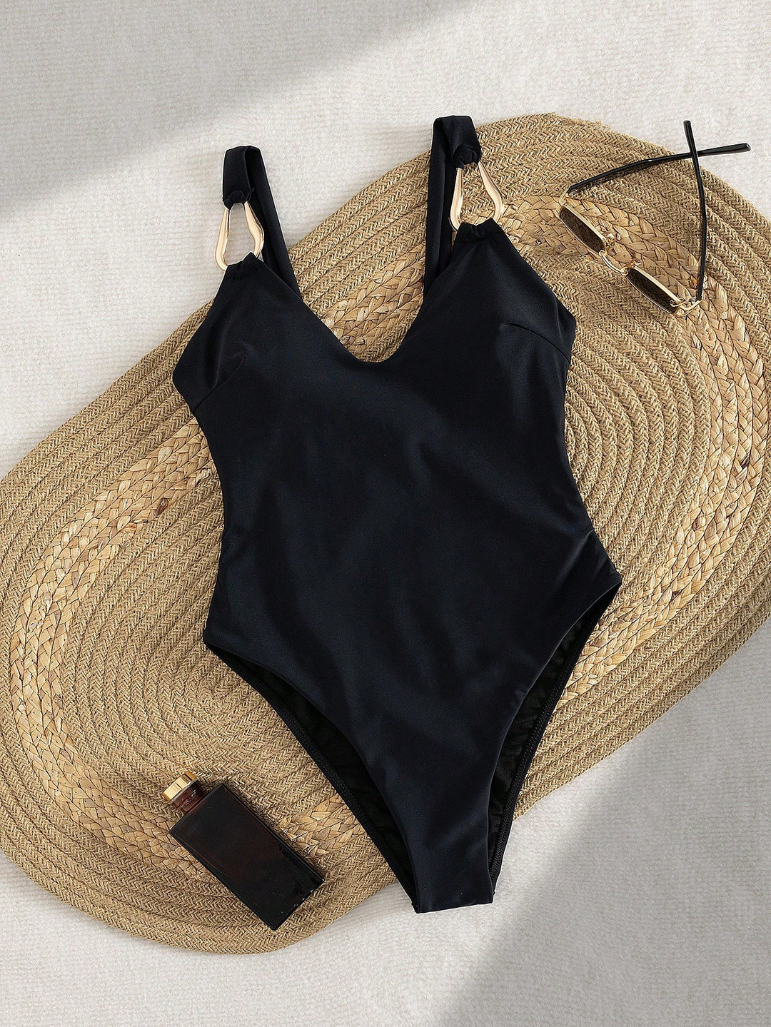 Costum de baie întreg SHEIN, negru
