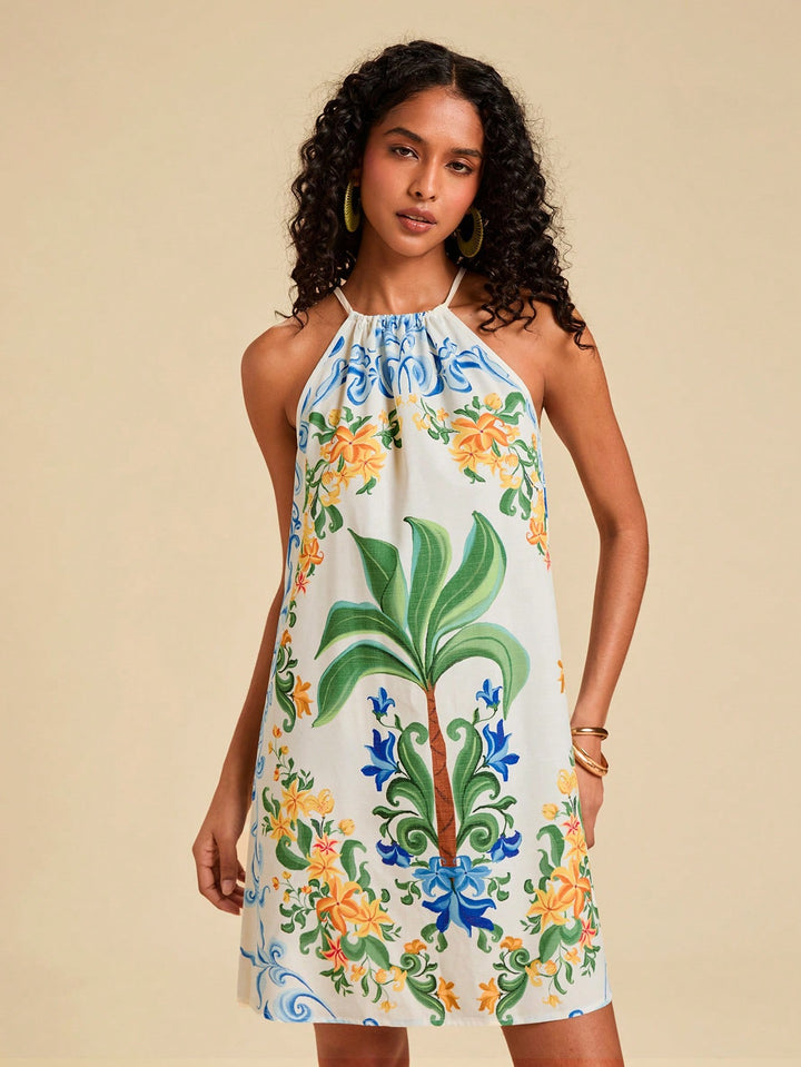 Rochie scurtă SHEIN, albastru