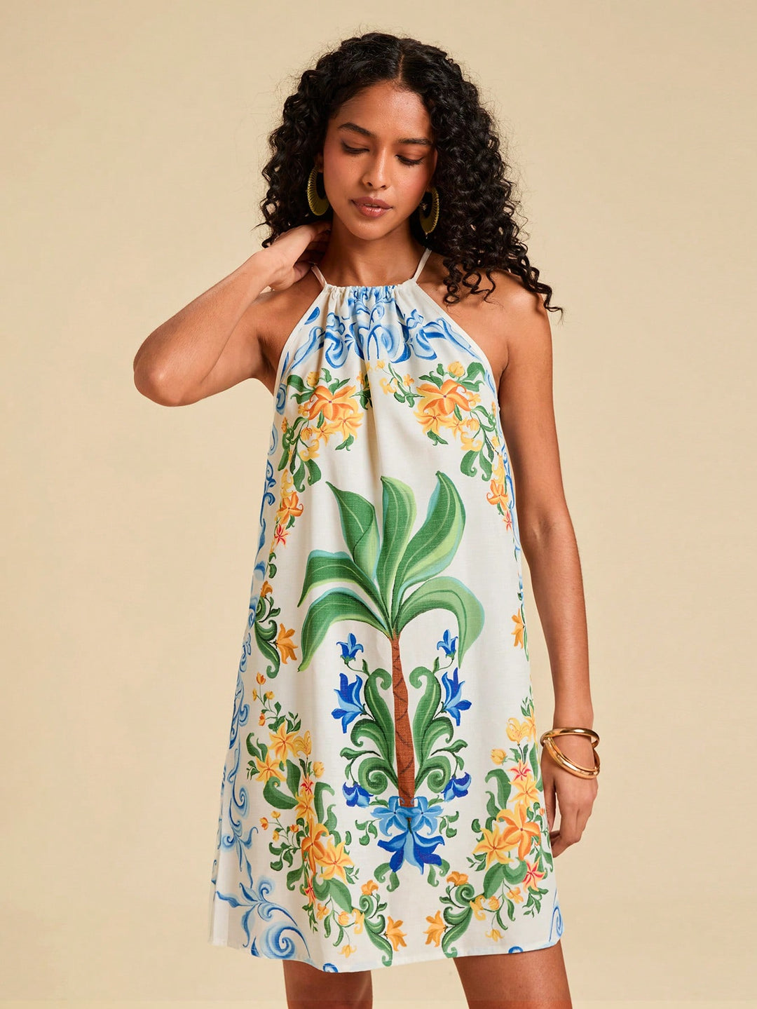 Rochie scurtă SHEIN, albastru