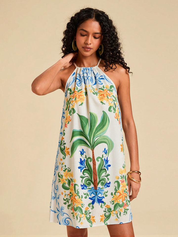 Rochie scurtă SHEIN, albastru