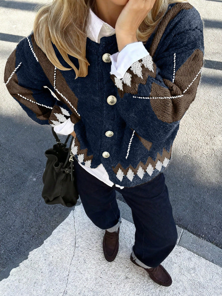 Cardigan SHEIN, albastru