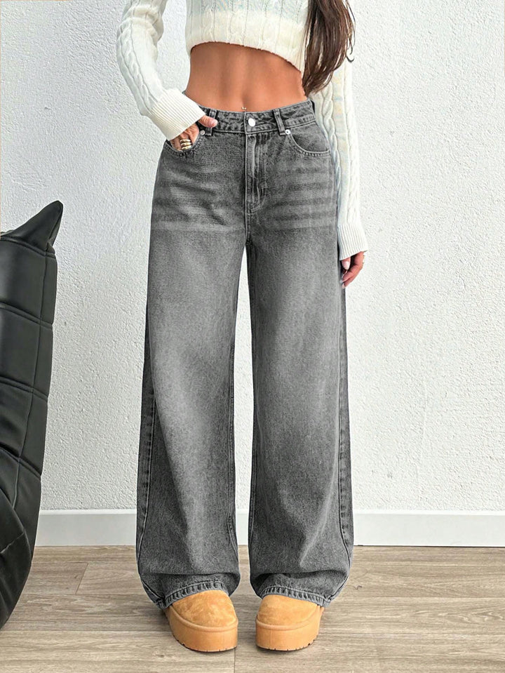 Jeans SHEIN, gri