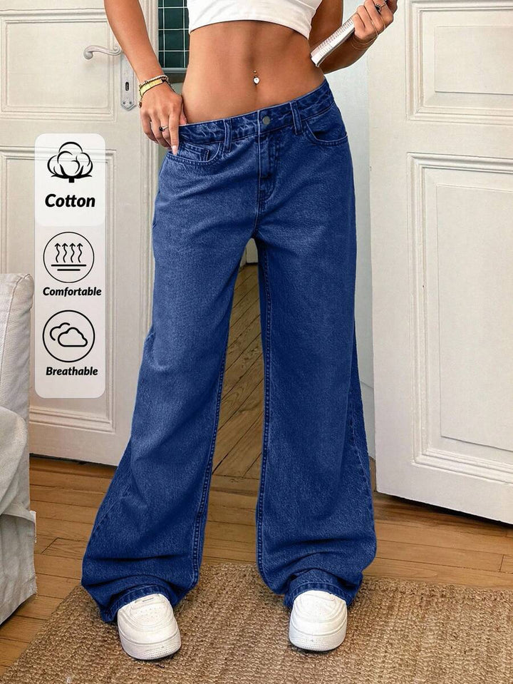 Jeans SHEIN, albastru