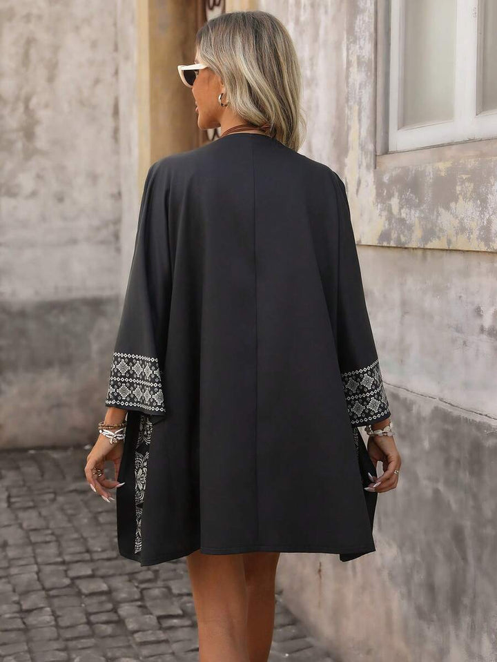 Cardigan de plajă SHEIN, negru