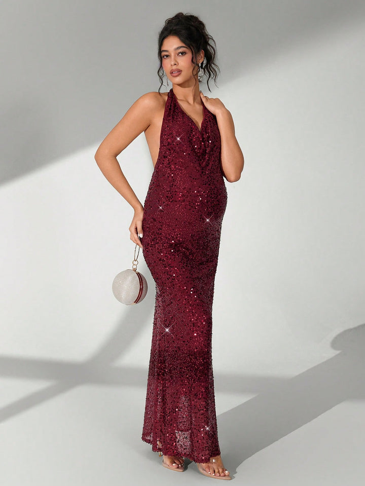 Rochie de maternitate SHEIN, vișiniu