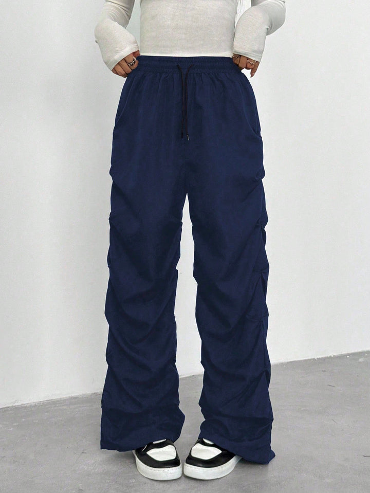 Pantaloni SHEIN, albastru