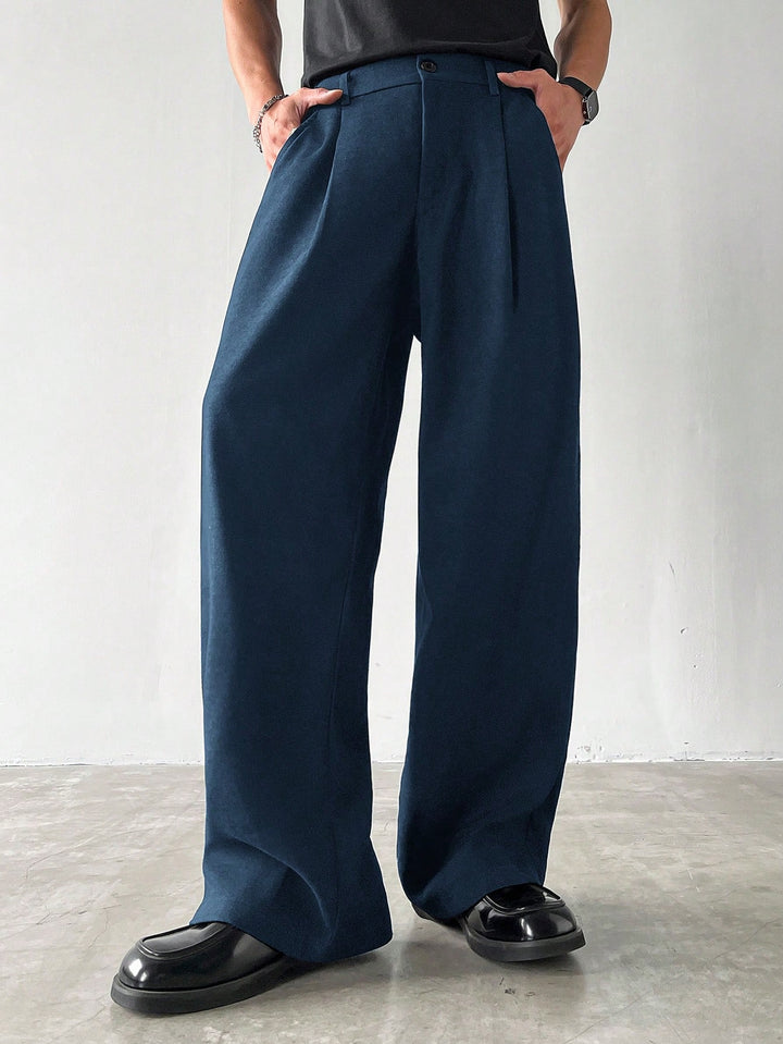 Pantaloni SHEIN, albastru