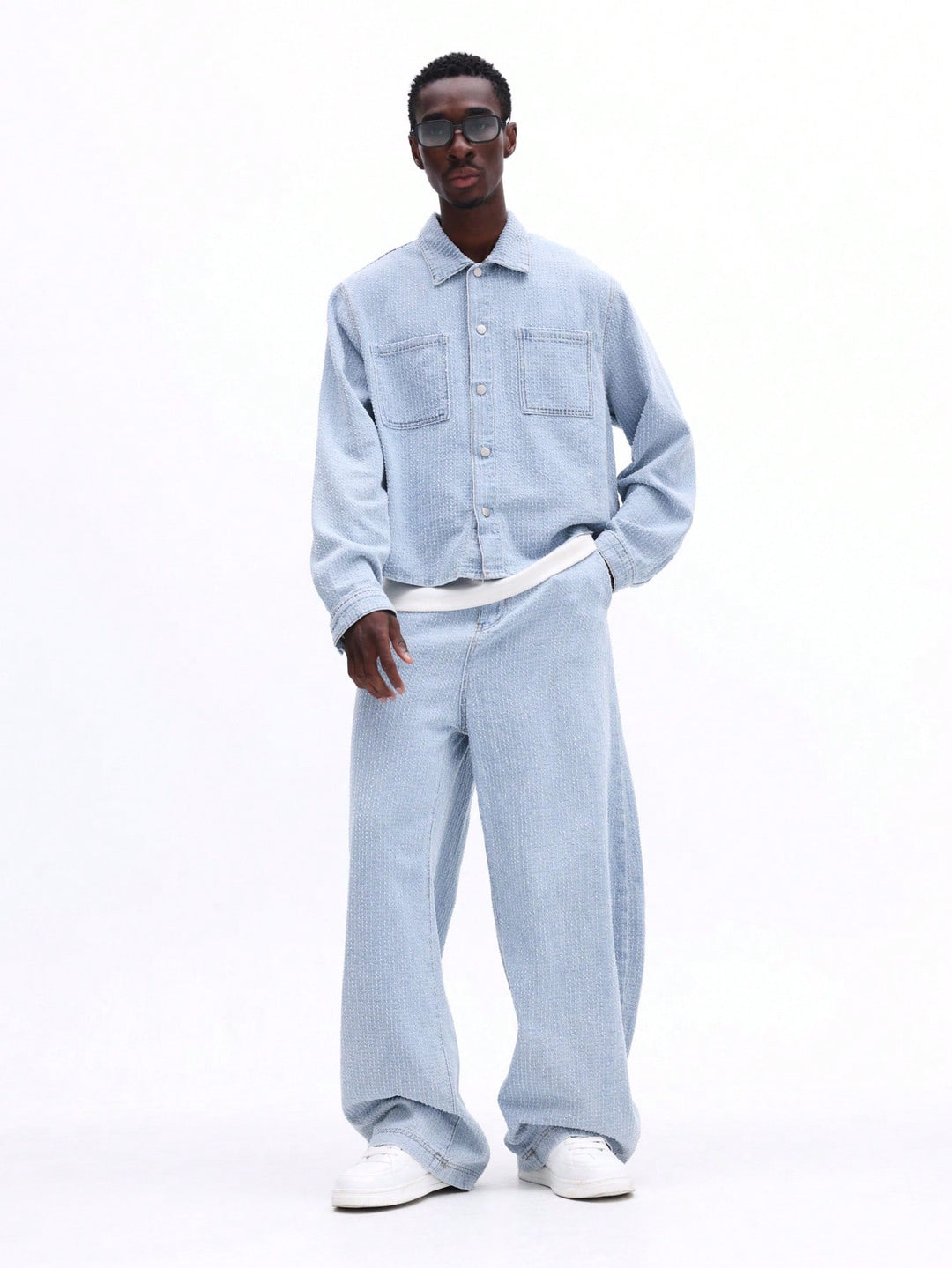 Jeans SHEIN, albastru