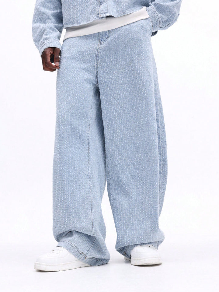 Jeans SHEIN, albastru