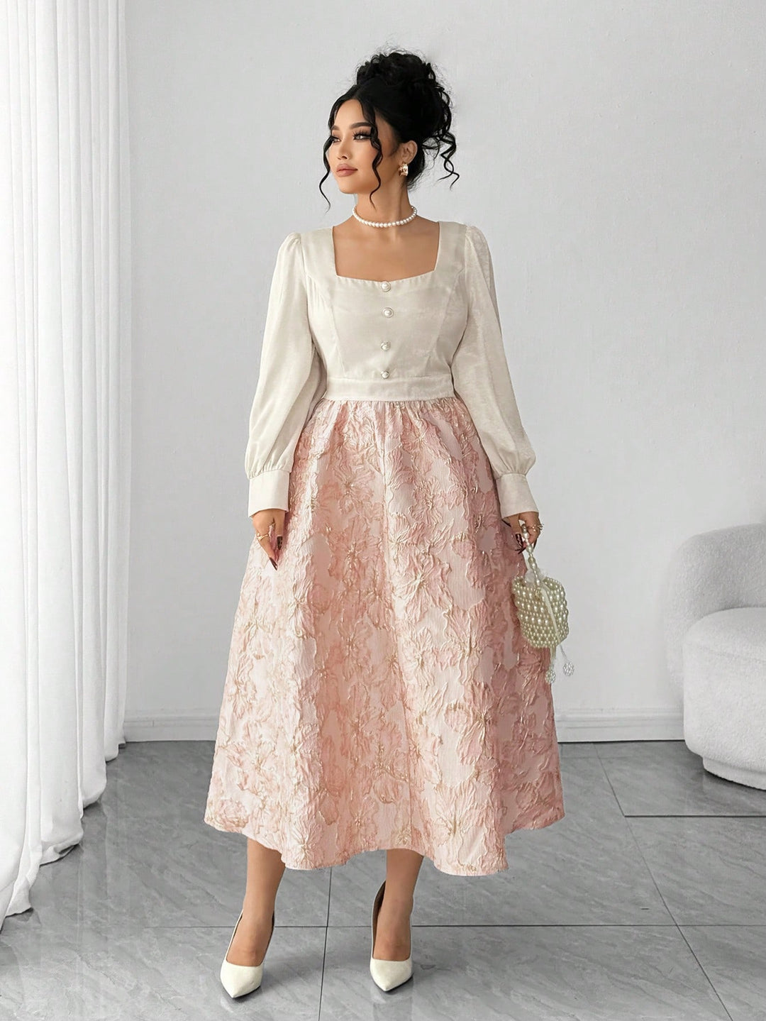 Rochie SHEIN, bej