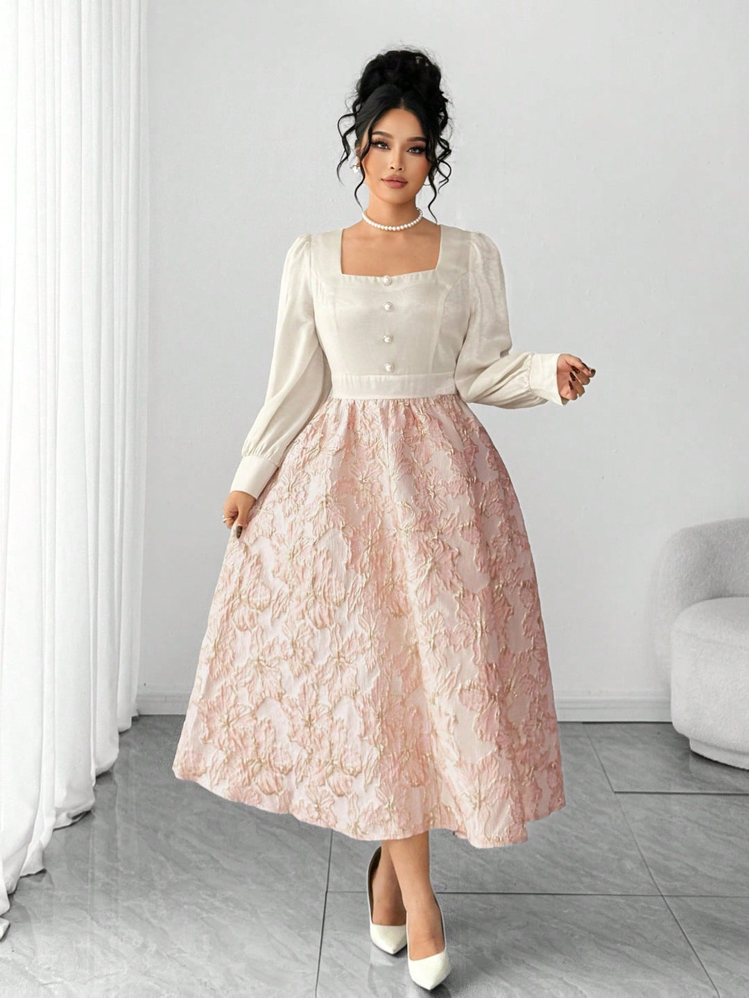 Rochie SHEIN, bej