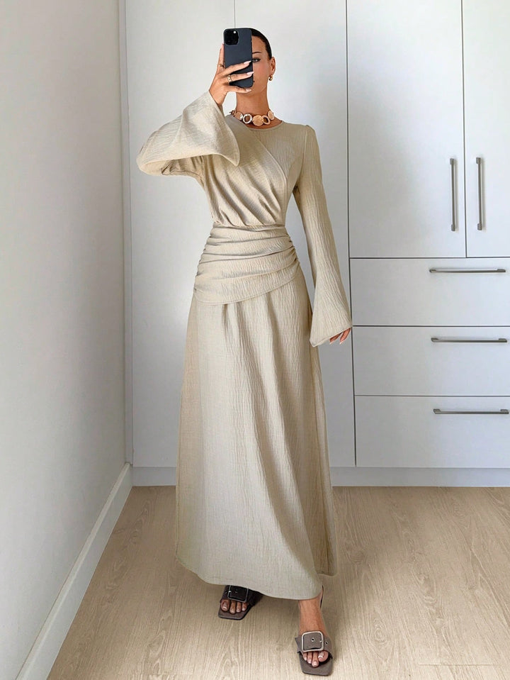 Rochie maxi SHEIN, portocaliu