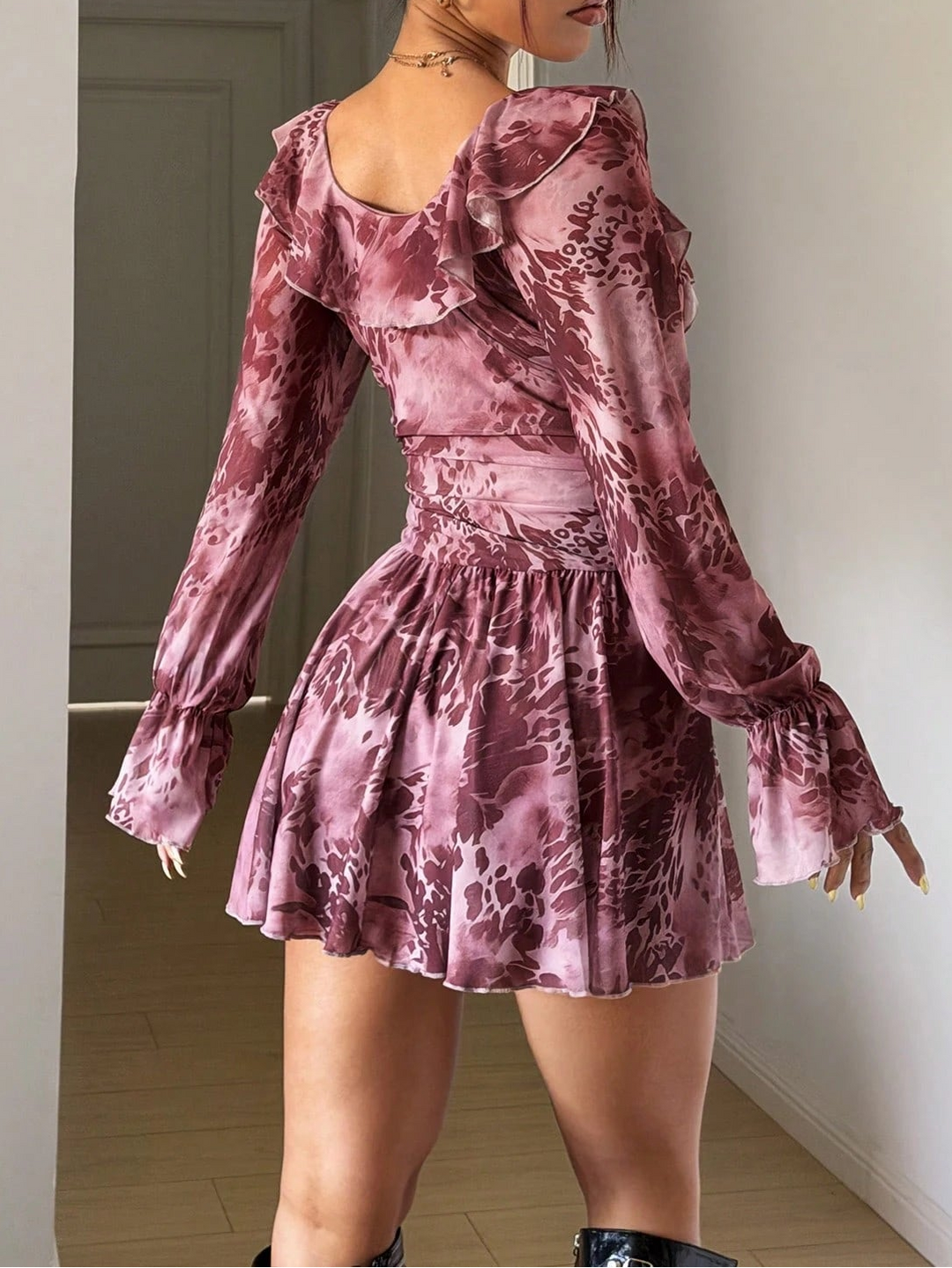 Rochie mini Shein, mix culori