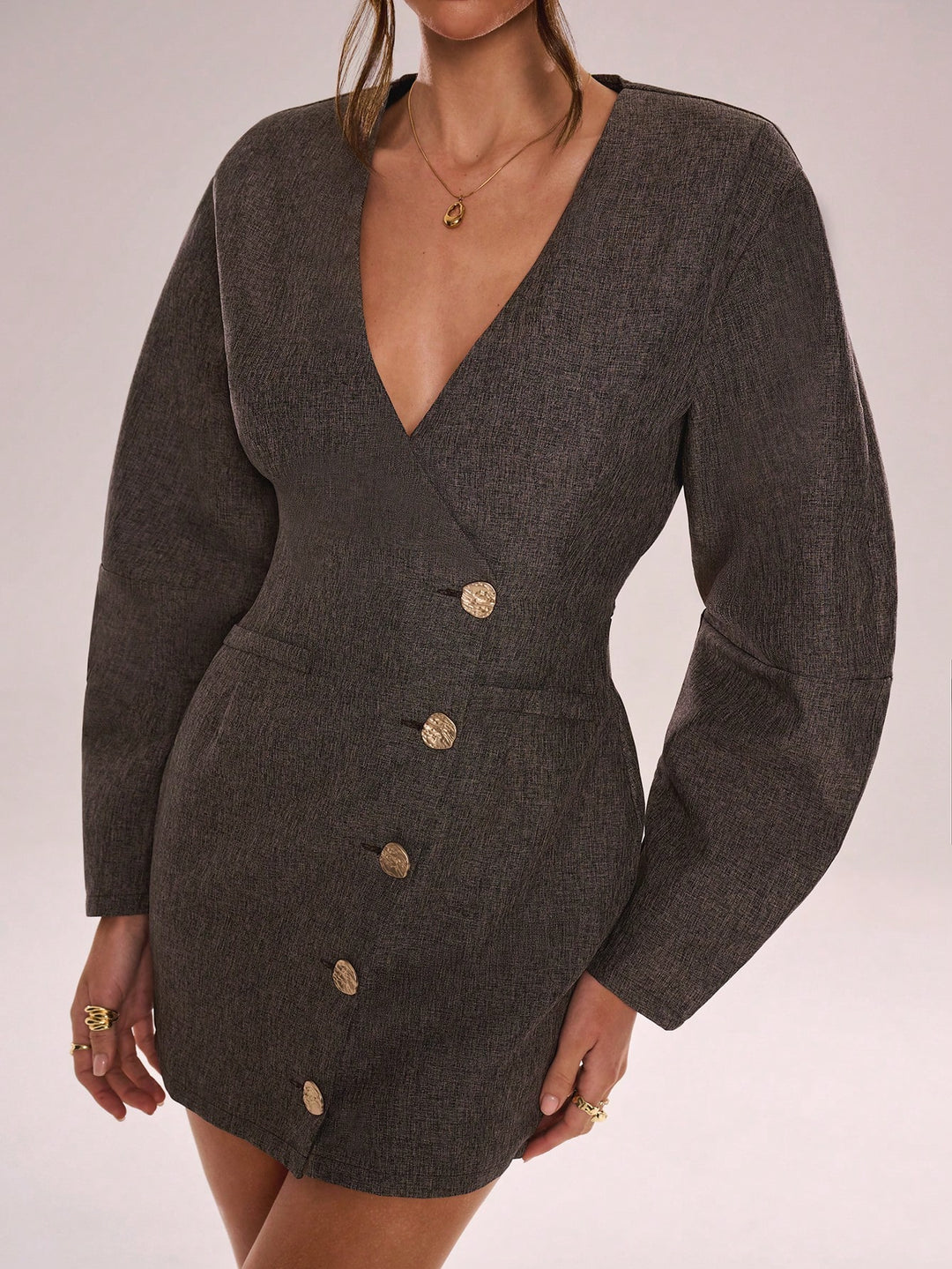Rochie mini Shein, maro