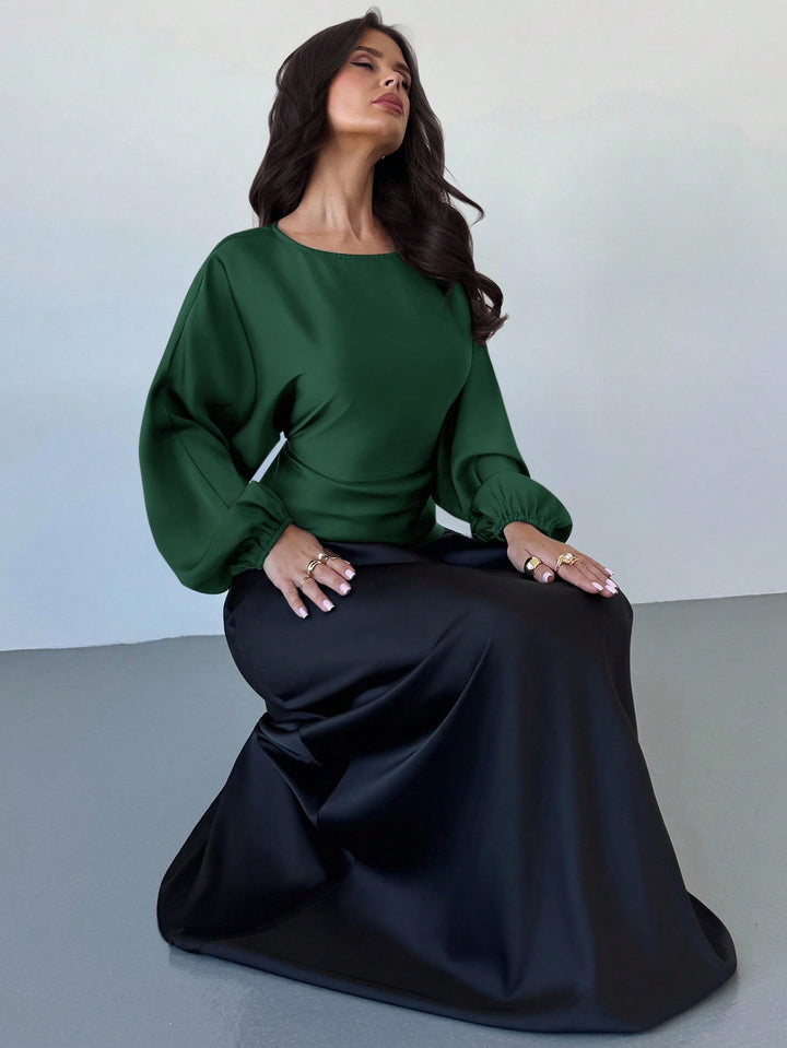 Bluza SHEIN, verde