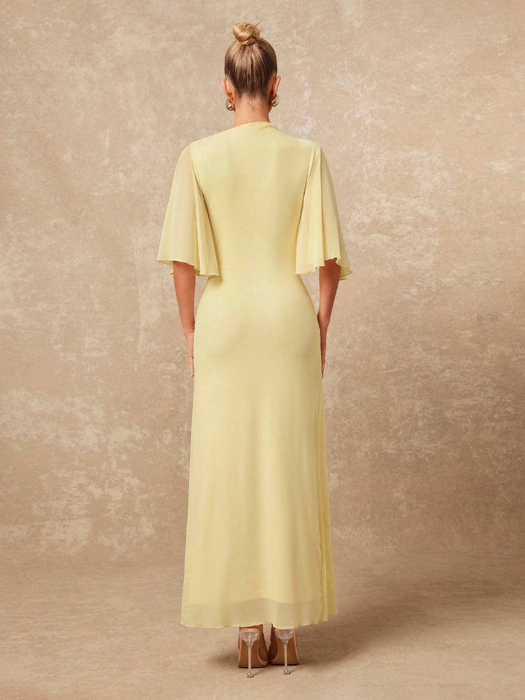 Rochie maxi SHEIN, galben