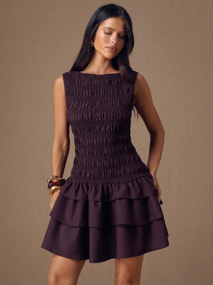 Rochie mini SHEIN, vișiniu