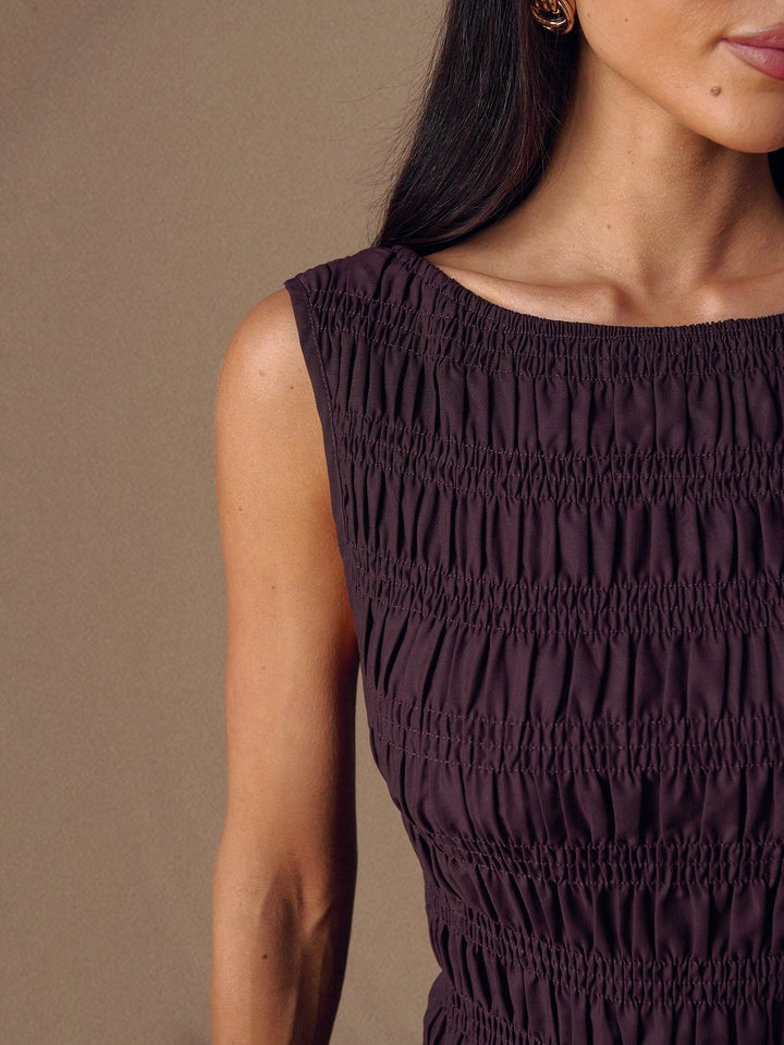 Rochie mini SHEIN, vișiniu